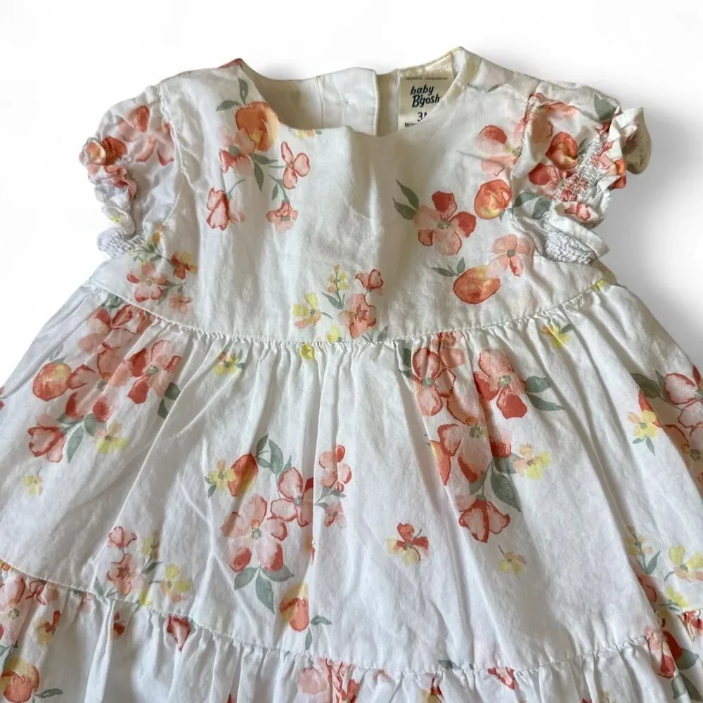 Baby B’gosh Baby Girl Floral Dress with Matching Bloomers 3 Months